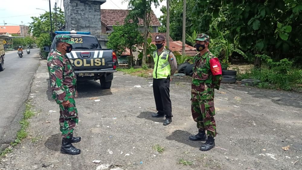 Ops Yustisi dan Prokes Berbasis Komunitas di Wilayah Kab. Gresik