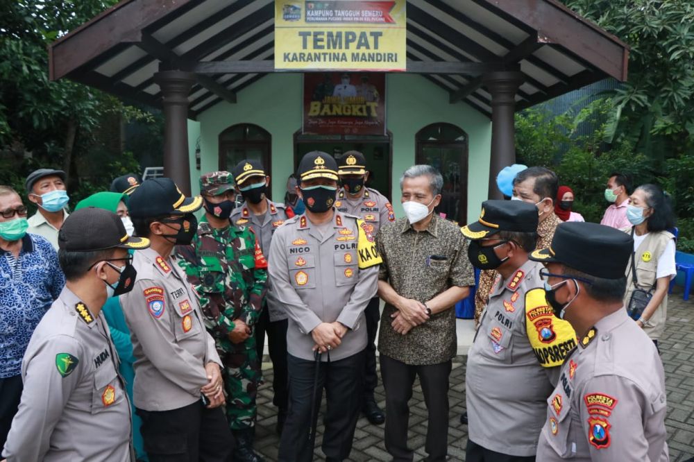 Kapolda cek kesiapan Kampung Tangguh Semeru di Sidoarjo