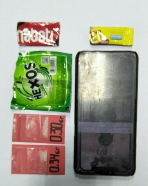 Tersangka diamankan bersama BB di Polres Gresik