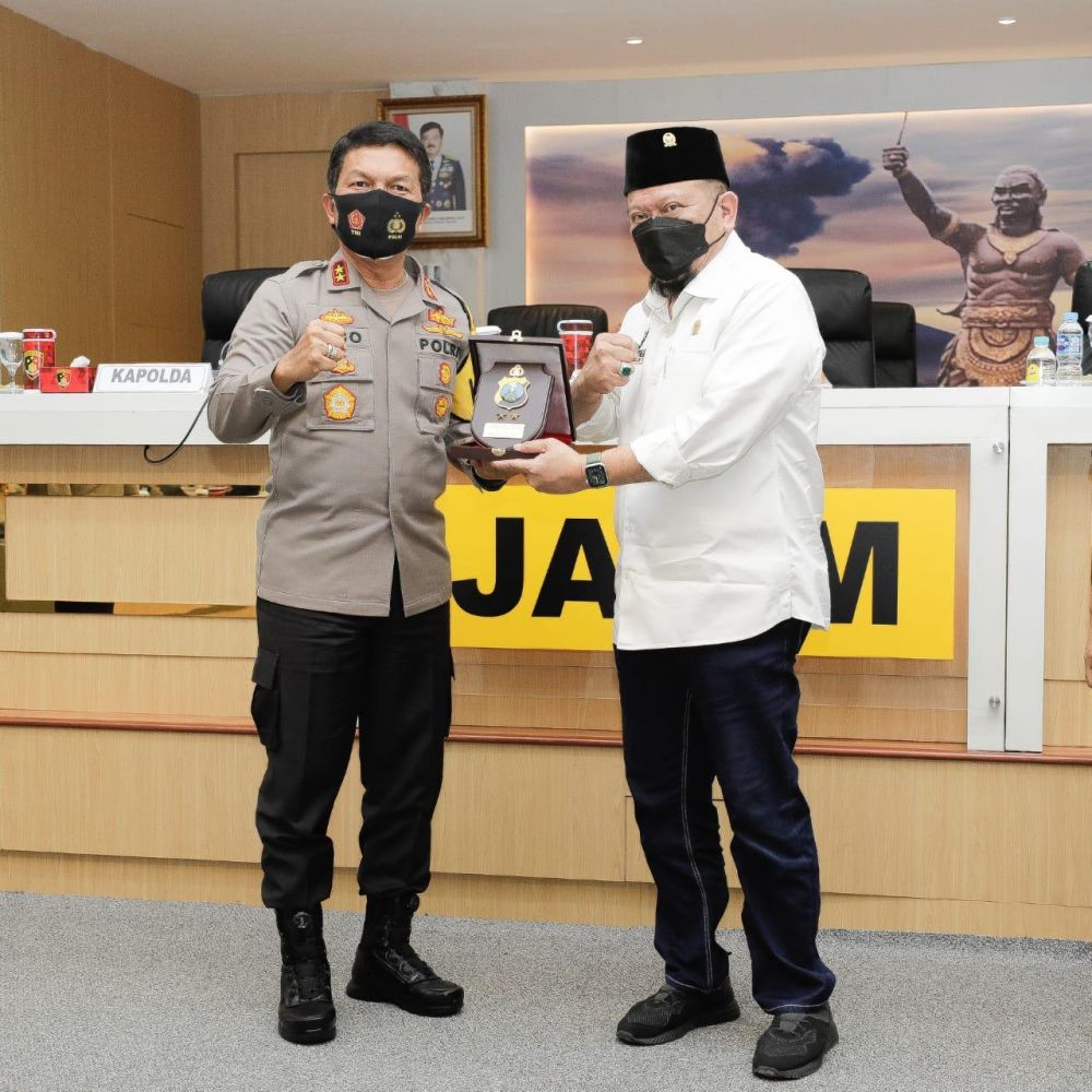 Ketua DPD RI LaNyalla kunker dan silaturahmi ke Polda Jatim