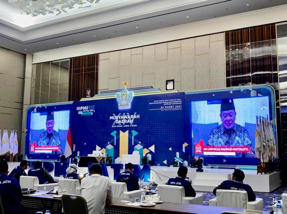 Ketua DPD RI: Cara Cepat Pulihkan Ekonomi Daerah, Musda XIV BPD HIPMI