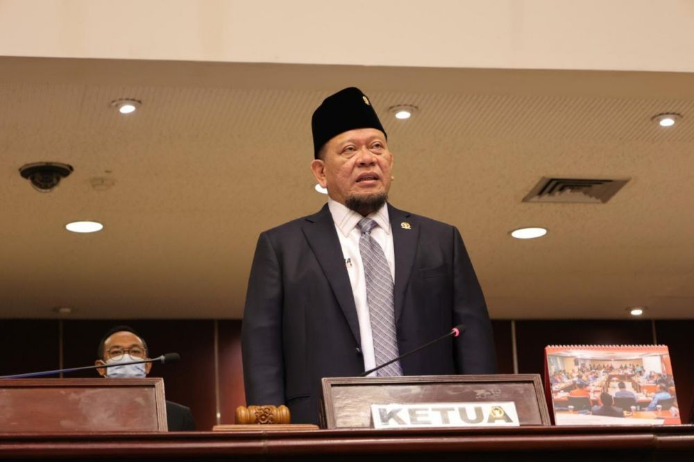 Ketua DPD RI AA LaNyalla Mahmud Mattalitti