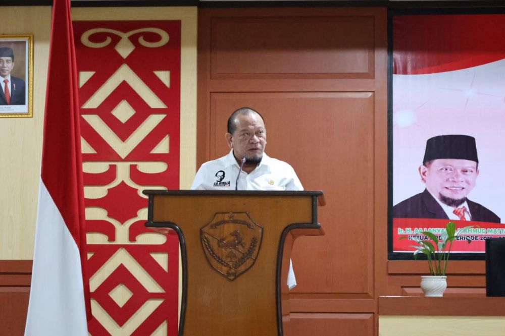 Ketua DPD RI AA LaNyalla Mahmud Mattalitti