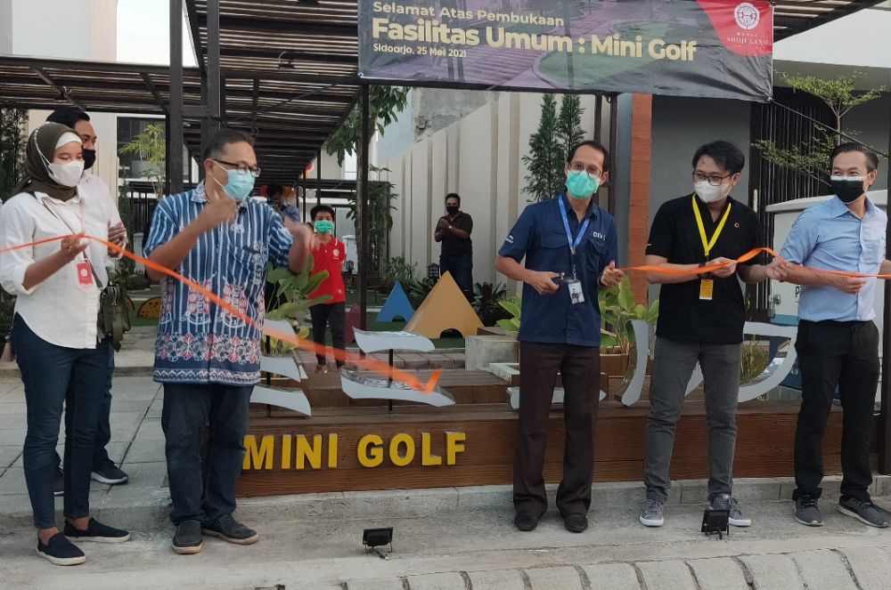 Perumahan Shoji Land Beri Fasum Mini Golf Konsep Jepang