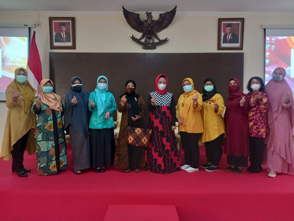 DWP BKKBN Jatim Semarakan Peringatan HARGANAS ke-28