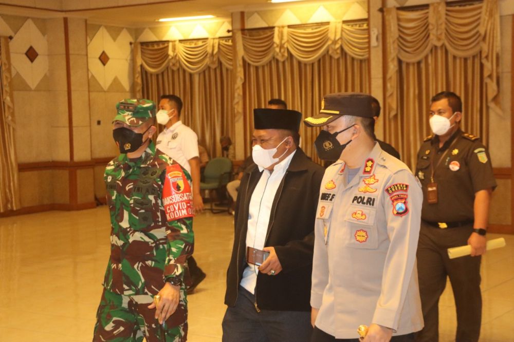 Pelantikan Pengurus KONI Kab. Gresik di Hadiri Kapolres