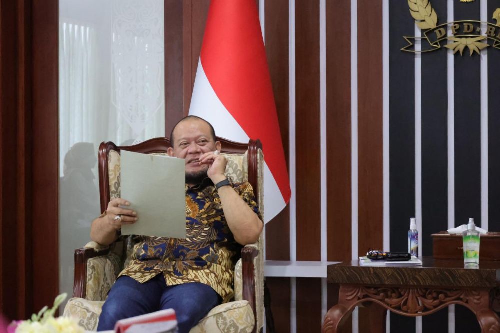 Ketua DPD RI AA LaNyalla Mahmud Mattalitti