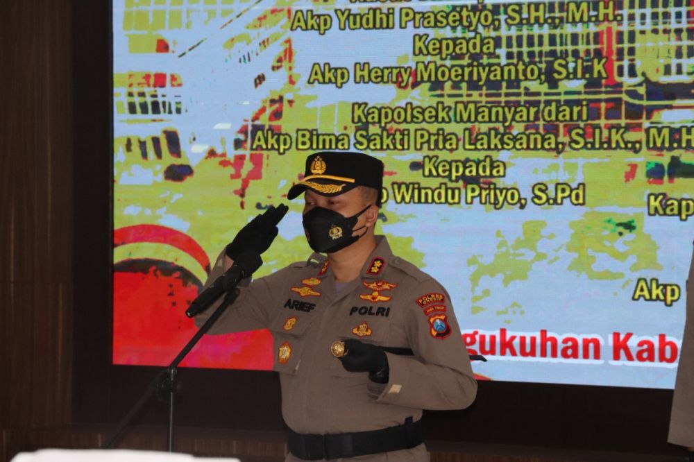 Kapolres Gresik AKBP Arief Fitrianto