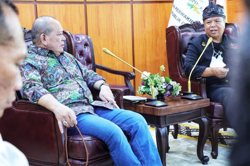 Temui LaNyalla, Perkumpulan Pendekar Pencak Silat Indonesia Siap Jalin Sinergi