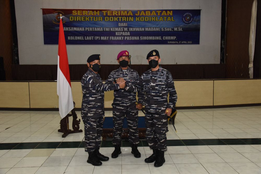 Dankodiklatal Letjen TNI Marinir Suhartono pimpin Sertijab Dirdok Kodiklatal