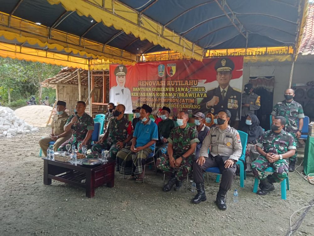 Kasrem 084/BJ Launching Rutilahu dan Jambanisasi di Sampang