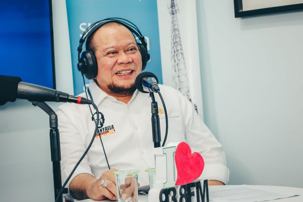 Ketua DPD RI AA LaNyalla Mahmud Mattalitti