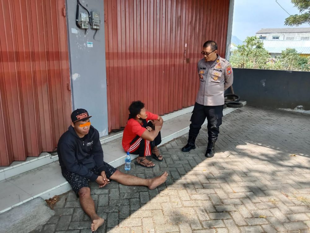 Polisi amankan tersangka beserta barang buktinya 