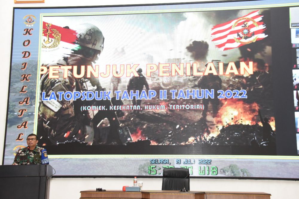 Latopsduk TNI AL gelombang ll tahun 2022