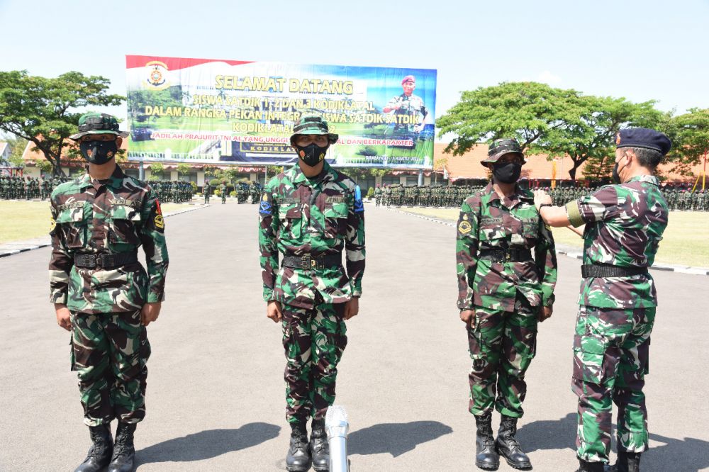 Siswa Satdik kodiklatal saat Pekan Integrasi