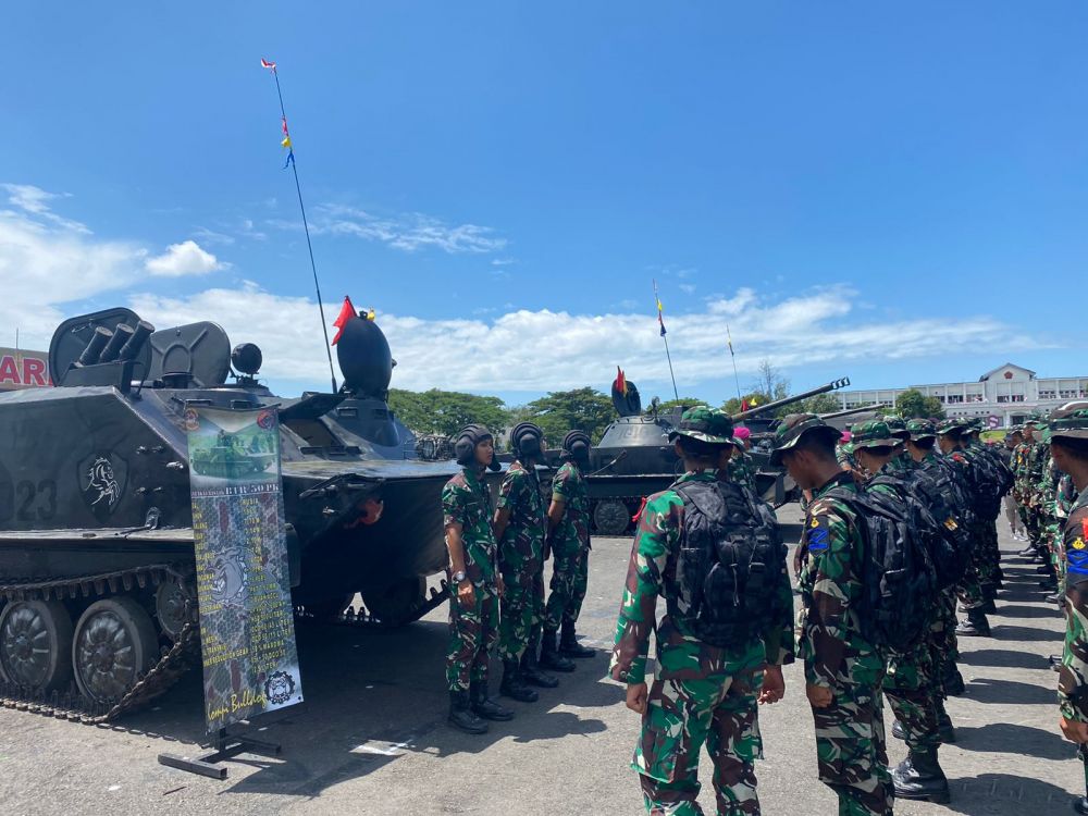 Siswa Satdik 1 saat kunjungi Pasmar 2 dan Kodikopsla