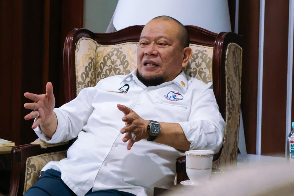 Ketua DPD RI AA LaNyalla Mahmud Mattalitti 