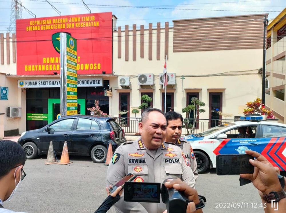 Kabiddokes Polda Jatim Kombespol Erwinn Zainul Hakim