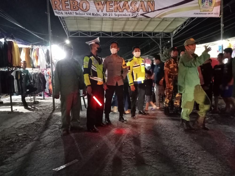 Polres Gresik lakukan pengamanan saat Rebo Wekasan