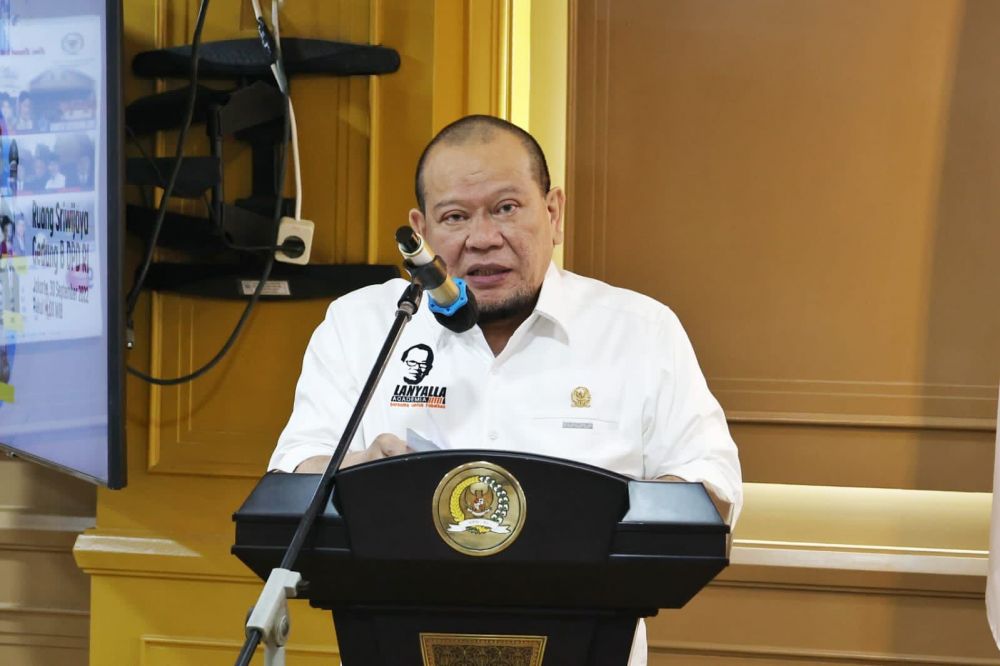 Ketua DPD RI AA LaNyalla Mahmud Mattalitti 