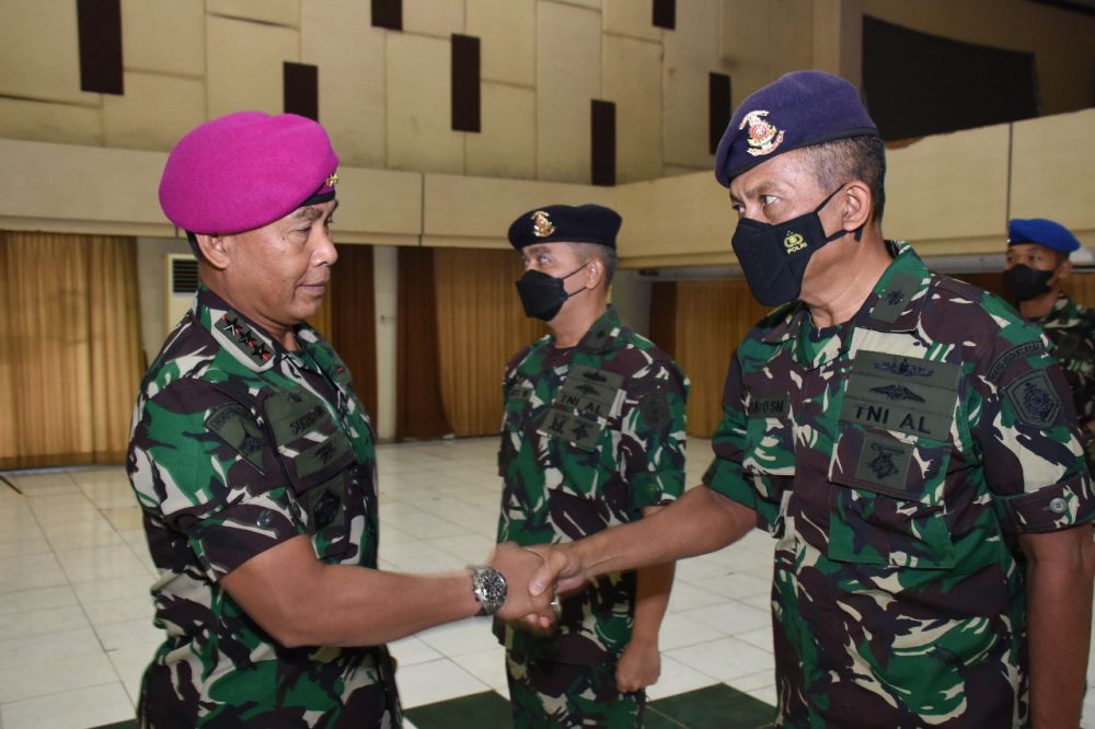 Dankodiklatal Terima Laporan Kenkat 35 Pamen Kodiklatal