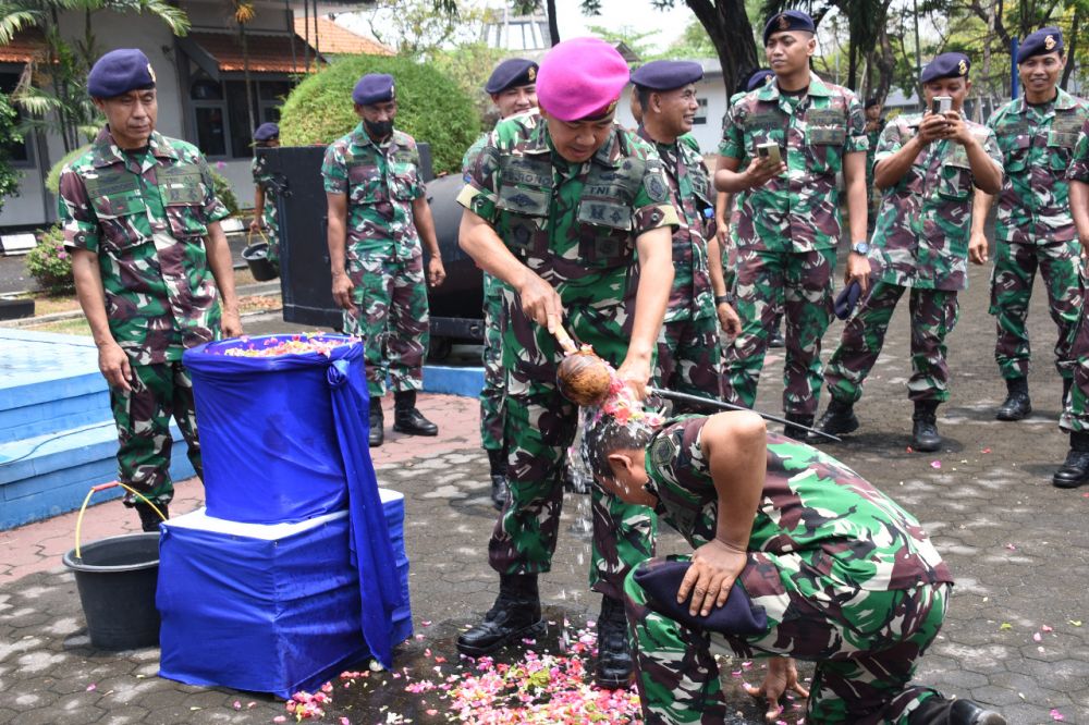 Dandenma Kodiklatal Kolonel Marinir Pujiono pimpin kenkat Bintara, Tamtama dan PNS