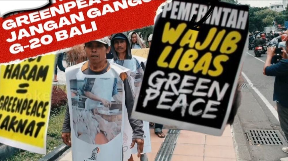 APAPAT Jatim menolak keras LSM Greenpeace yang akan berangkat ke acara event Internasional G20