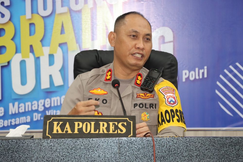 Kapolres Tulungagung AKBP Eko Hartanto