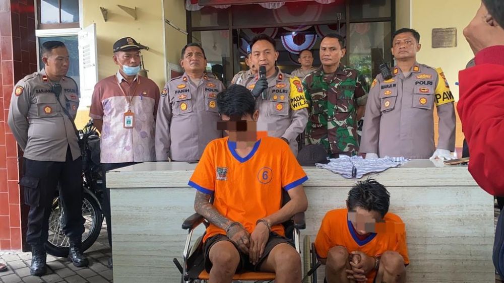 Kapolsek Tegalsari Kompol Imam Mustolih ungkap kasus Curanmor dan pembobolan rumah