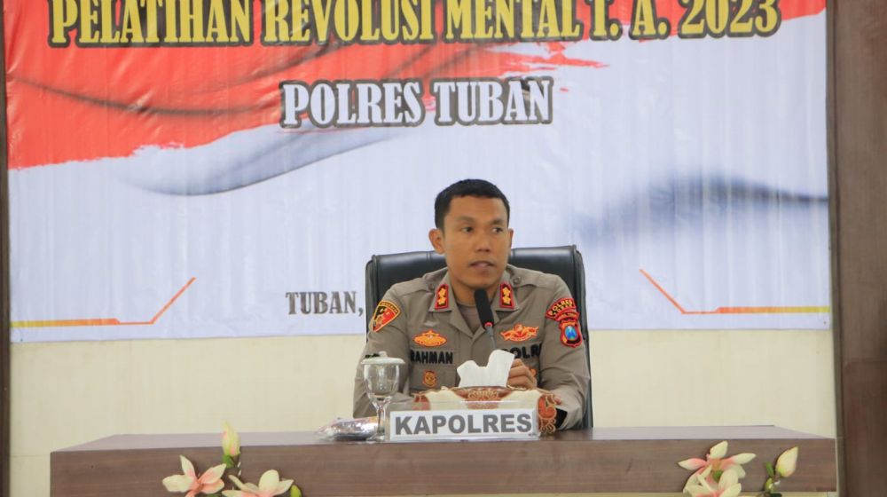 Kapolres Tuban AKBP Rahman Wijaya