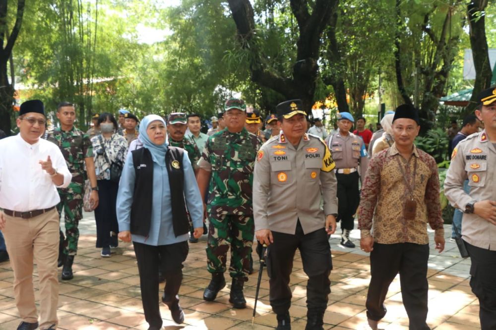 Forkopimda Jatim cek keamanan tempat wisata