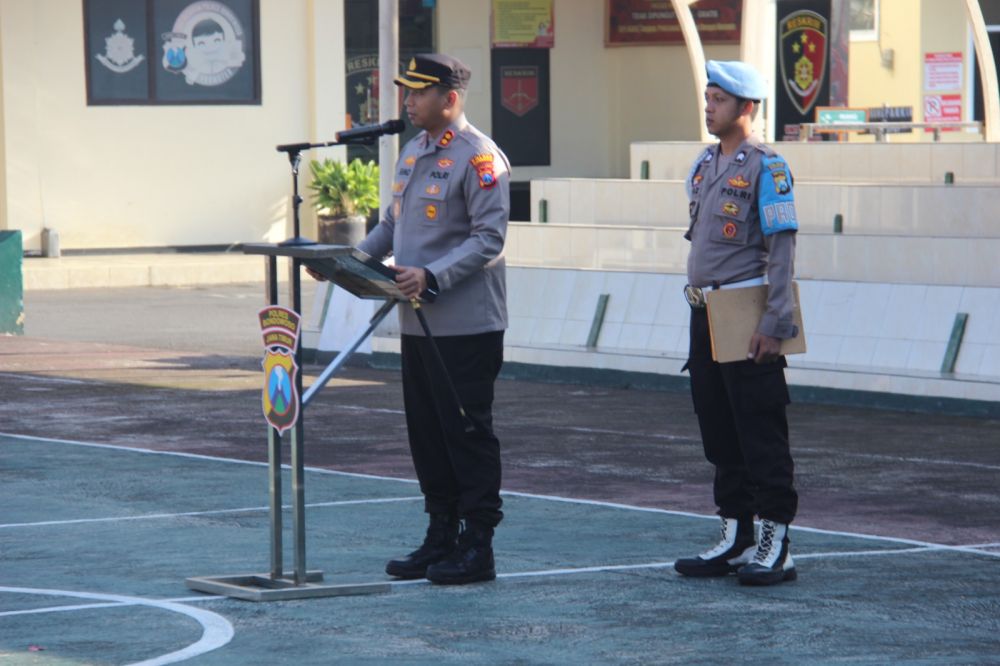 Polres Bondowoso Kirim Personil BKO Pilkades Serentak ke Bangkalan