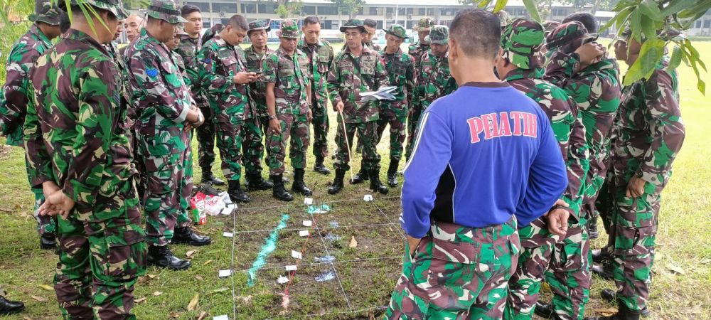 Pembekalan latihan Organik ll Kodiklatal masuk tahap lapangan