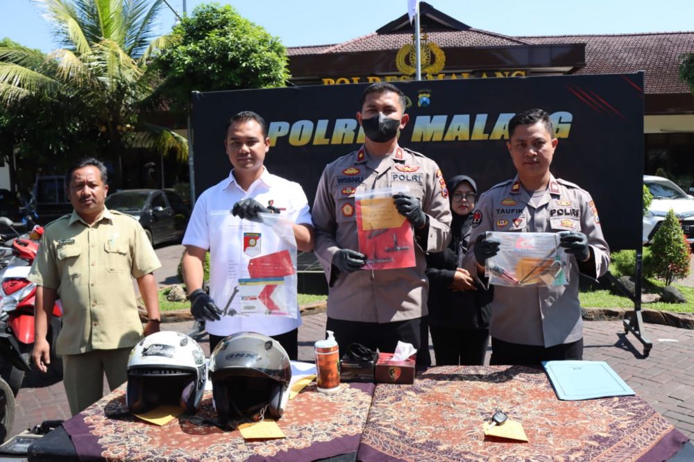 Polres Malang Turunkan Angka Curanmor dengan Operasi Sikat Semeru 2023