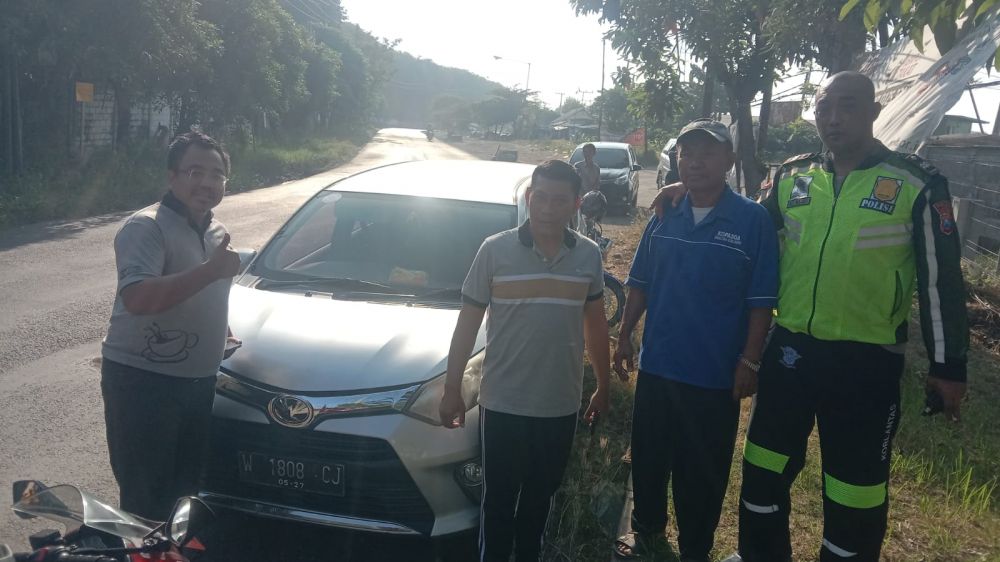 Satlantas Polres Gresik Temukan Mobil Hilang di Selatan Terminal Bunder