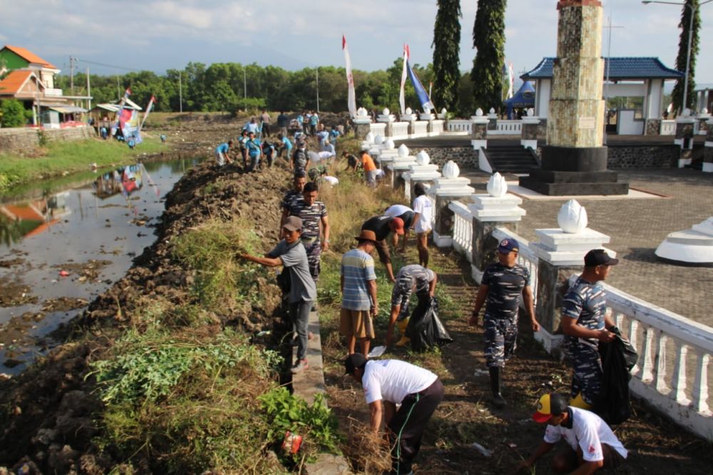 Lanal Banyuwangi di HUT ke-78 TNI AL gelar Prokasih