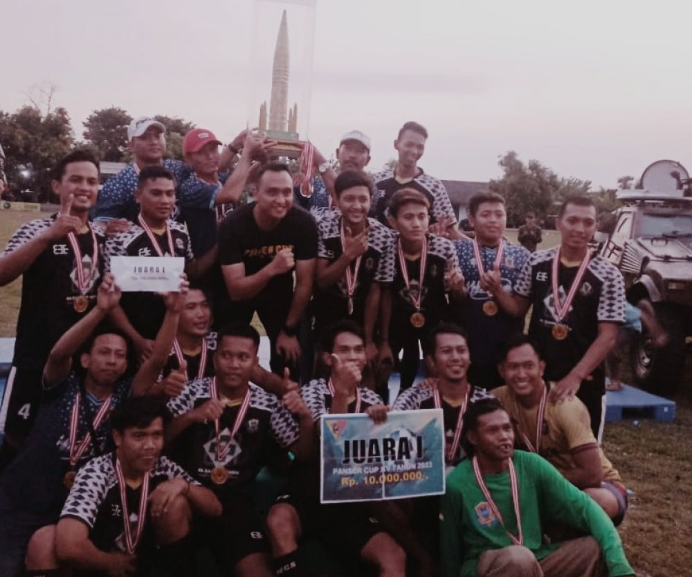 Kelud Putra Juara Turnamen Panser Cup ke-15 2023