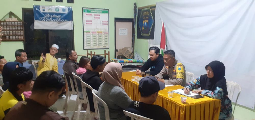 Polisi RW dan Bhabinkamtibmas gelar Problem Solving dugaan kekerasan