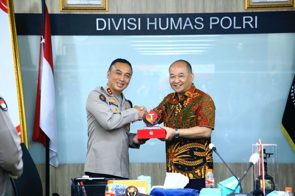 Kadiv Humas Polri Irjen Pol Shandi Nugroho terima kunjungan ATSI