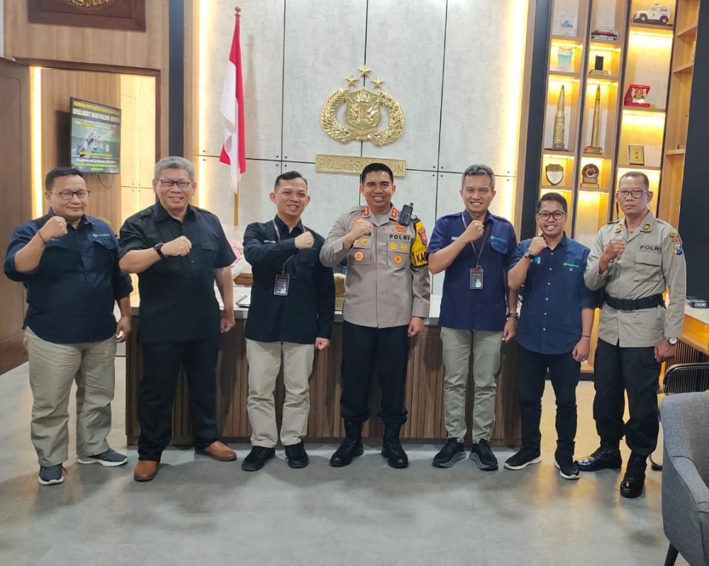 Perhutani KPH Lawu Ds Jalin Sinergi dan Silaturahmi dengan Polres Madiun