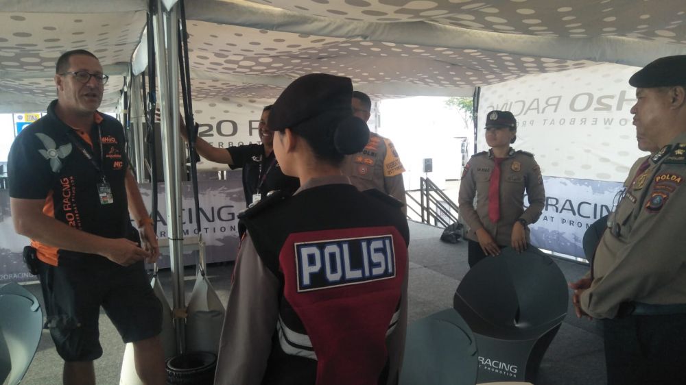 Director Logistic F1 Powerboat: Terimakasih Polri Jajaran Polda Sumut Dukung Pengamanan