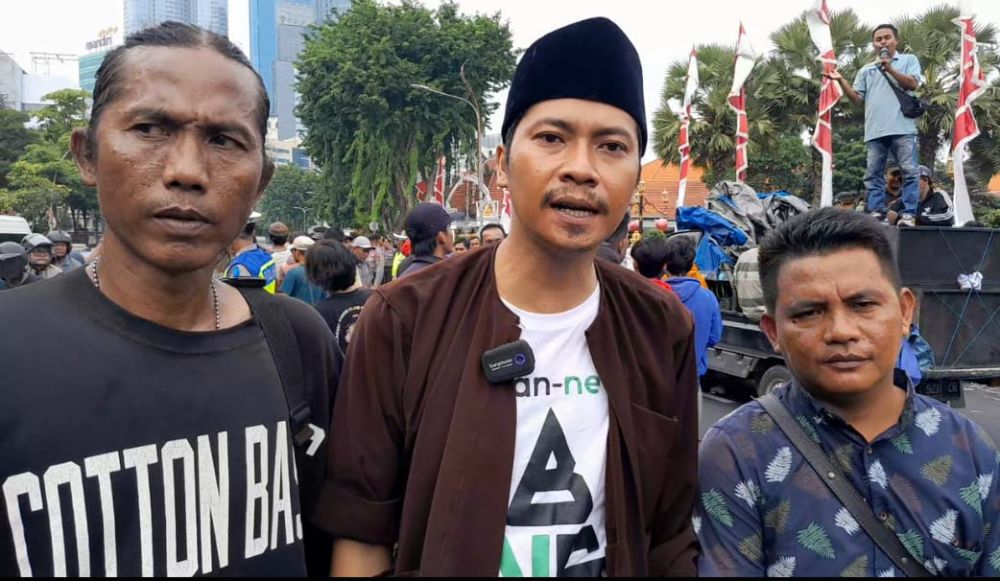 Korlap APPIB Kukuh didampingi Glewo