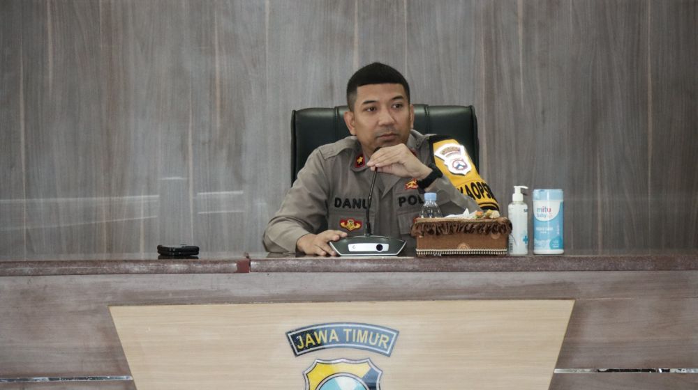 Polres Gresik Gelar Pembekalan ke Anggota Terkait Harkamtibmas