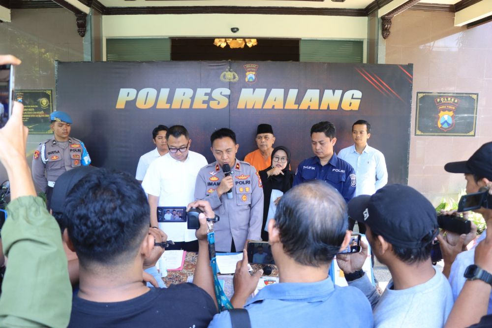 Polres Malang Tangkap Mantan Kades Diduga Terlibat Korupsi Dana Desa