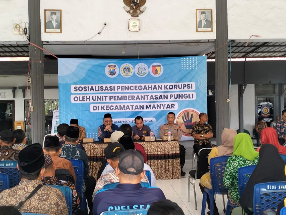 Polres Gresik hadiri sosialisasi saber Pungli