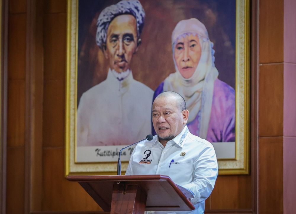 Ketua DPD RI AA LaNyalla Mahmud Mattalitti 