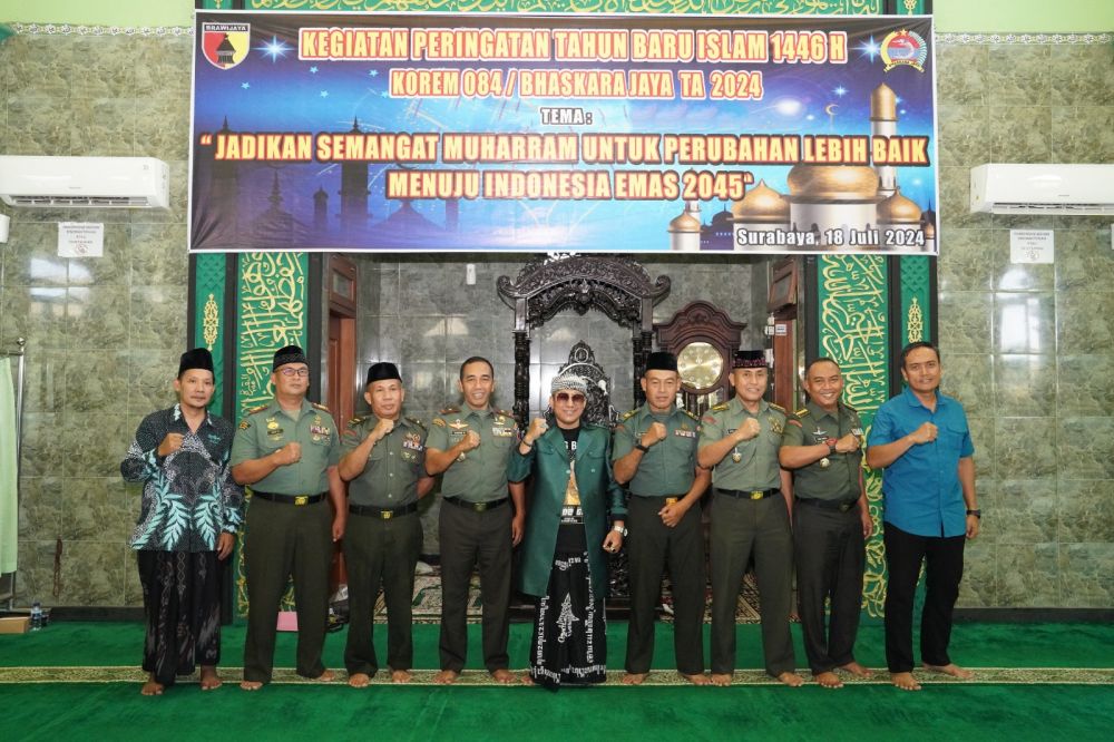 Korem 084/BJ peringati tahun baru Hijriyah 