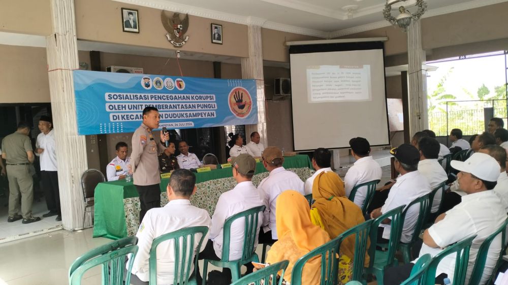 Polres Gresik gelar sosialisasi terkait bahaya dan pencegahan kasus Tipikor