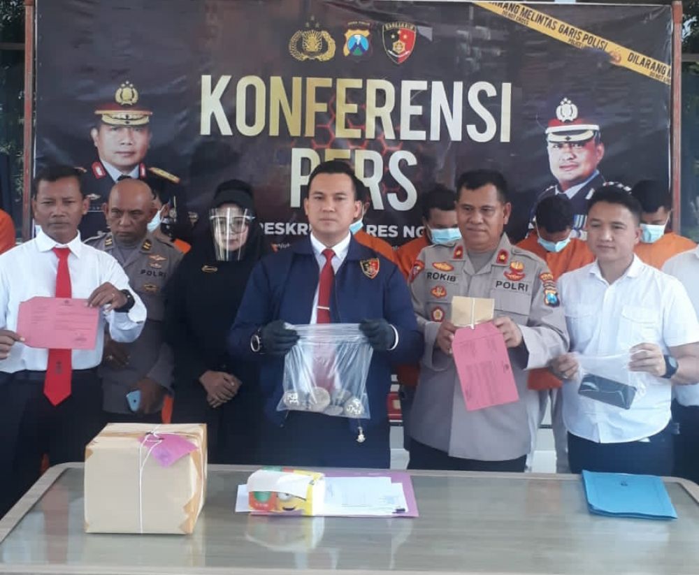 Satreskrim Polres Nganjuk ungkap 25 kasus kriminal