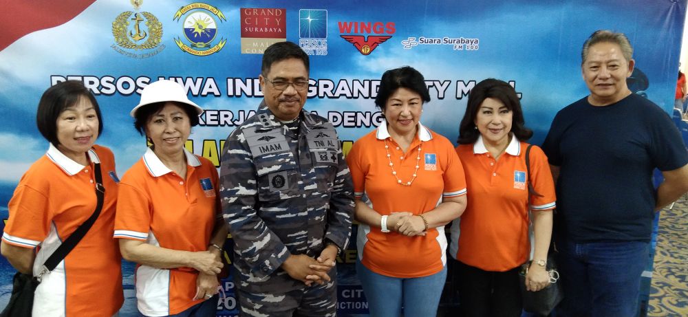 Cegah Covid Vaksin Massal Booster ke-2 Digelar Koarmada II dan Persos HWA Ind